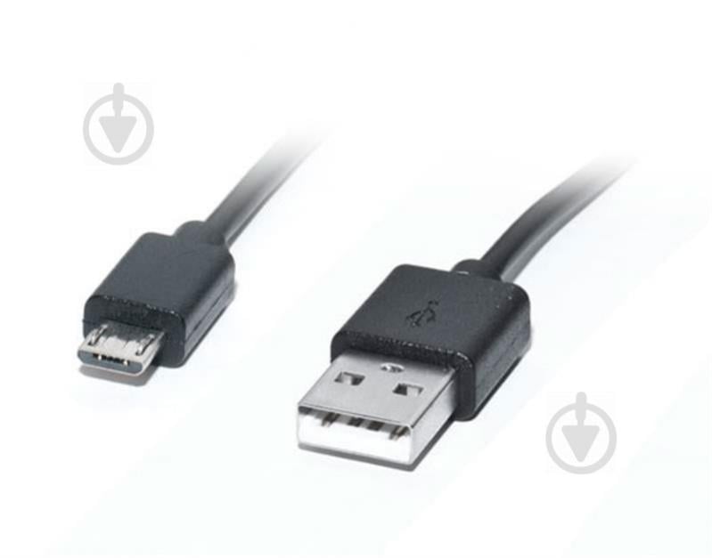 Дата-кабель Real-el USB – microUSB 0,6 м чорний (EL123500021) - фото 2