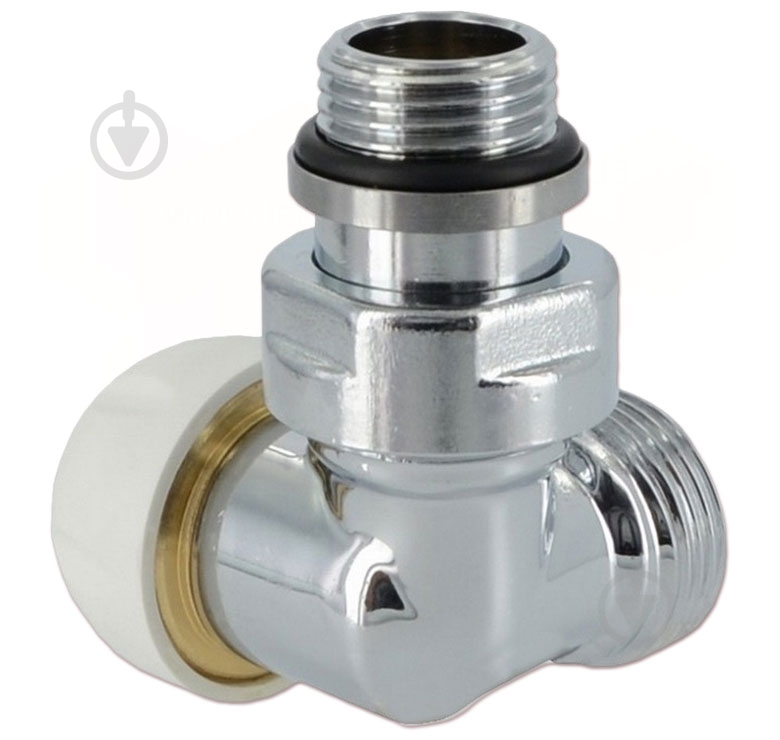 Кран термостатичний Carlo Poletti First Corner 1/2" х 24-19 DX хром V175111CBDX - фото 1