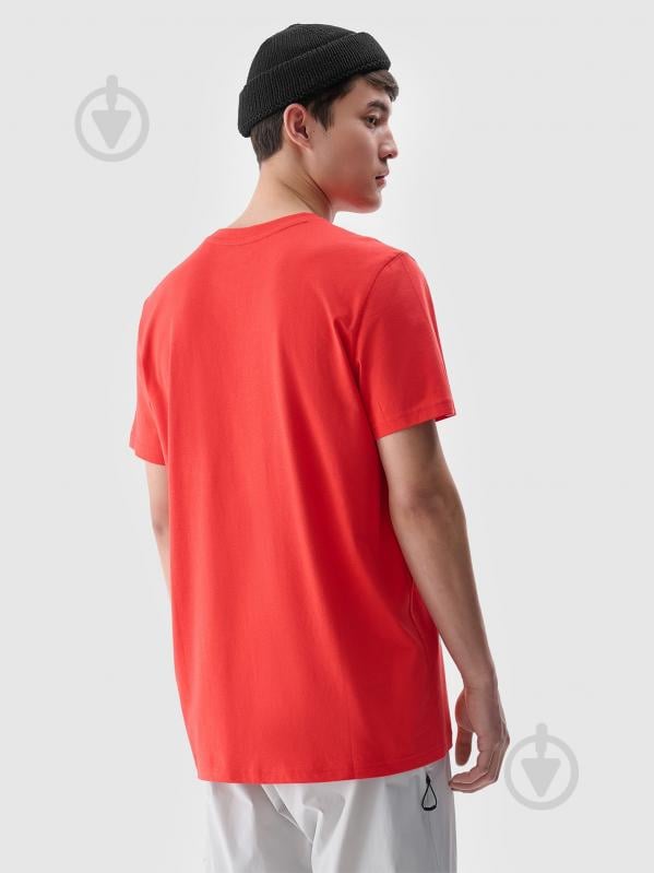 Футболка 4F 4FWMM00TTSHM2256-62S р.XL красный - фото 2 Футболка 4F 4FWMM00TTSHM2256-62S р.XL красный - фото 2