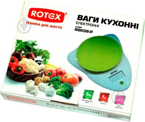 Ваги кухонні Rotex RSK06-P - фото 2