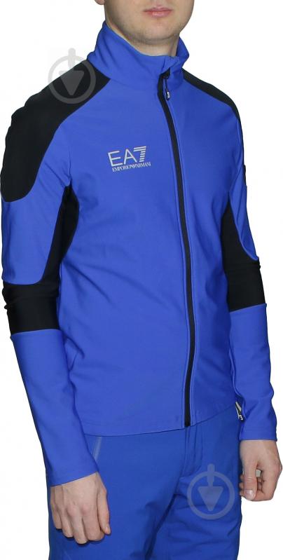 Кофта EA7 6Ypmc3-Pj35Z-0599 6YPMC3-PJ35Z-0599 р. 2XL синий - фото 2