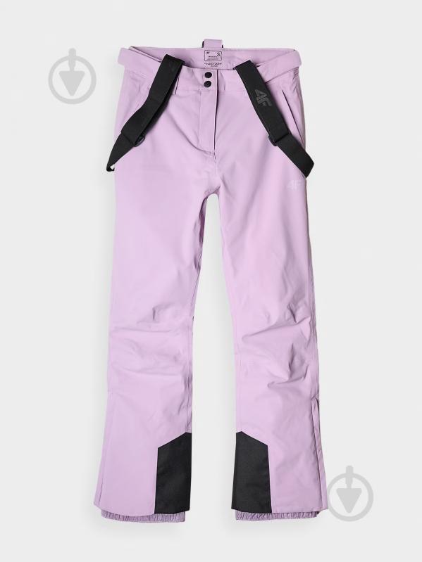 Штани 4F TROUSERS FNK F0754 4FWAW24TFTRF0754-52S р. S фіолетовий - фото 12