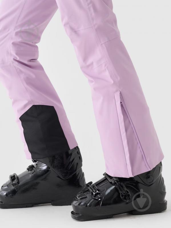 Штани 4F TROUSERS FNK F0754 4FWAW24TFTRF0754-52S р. S фіолетовий - фото 8