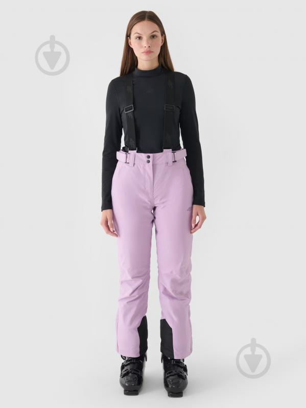 Штани 4F TROUSERS FNK F0754 4FWAW24TFTRF0754-52S р. S фіолетовий - фото 9
