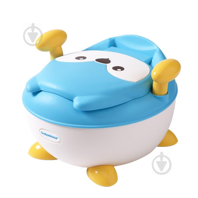 Горшок детский Babyhood Лисица BH-113LB голубой - фото 3