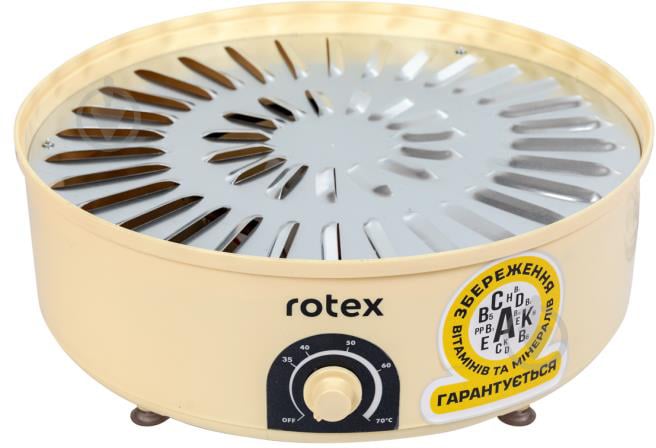 Сушарка для овочів та фруктів Rotex RD620-Y - фото 6