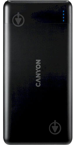 Повербанк Canyon 10000 mAh black (CNE-CPB1007B) - фото 1