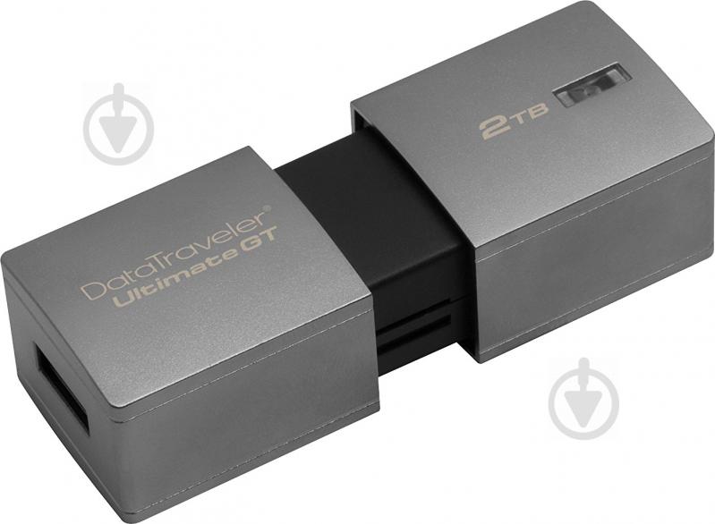 Флеш-память USB Kingston DataTraveler Ultimate GT 2 ТБ USB 3.1 silver (DTUGT/2TB) - фото 2