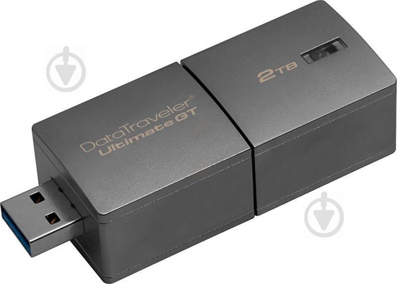 Флеш-память USB Kingston DataTraveler Ultimate GT 2 ТБ USB 3.1 silver (DTUGT/2TB) - фото 1