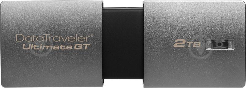 Флеш-память USB Kingston DataTraveler Ultimate GT 2 ТБ USB 3.1 silver (DTUGT/2TB) - фото 4