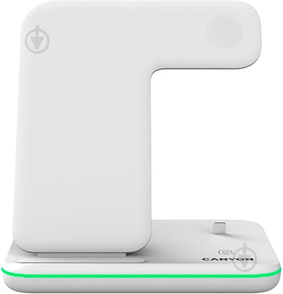 ᐉ Беспроводное зарядное устройство Canyon WS-302 3 в 1 QI White (CNS ...