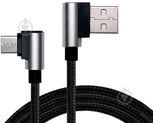 Дата-кабель Real-el Type-C – USB 2.0 1 м черный (EL123500032) - фото 1 Дата-кабель Real-el Type-C – USB 2.0 1 м черный (EL123500032) - фото 1