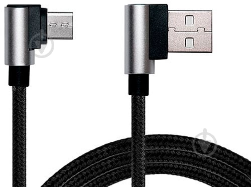 Дата-кабель Real-el Type-C – USB 2.0 1 м черный (EL123500032) - фото 2 Дата-кабель Real-el Type-C – USB 2.0 1 м черный (EL123500032) - фото 2