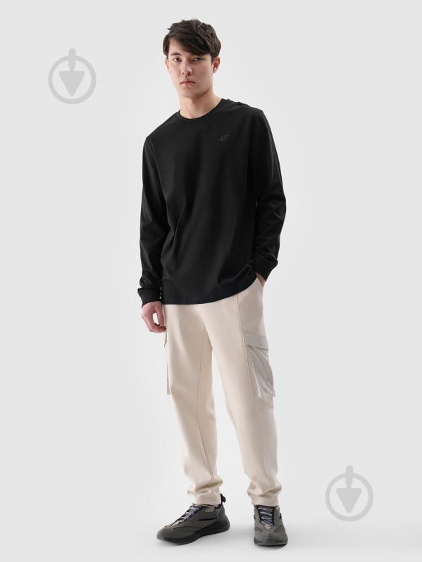 Футболка 4F LONGSLEEVE M432 4FWMM00TLONM432-20S р.XL черный - фото 3 Футболка 4F LONGSLEEVE M432 4FWMM00TLONM432-20S р.XL черный - фото 3