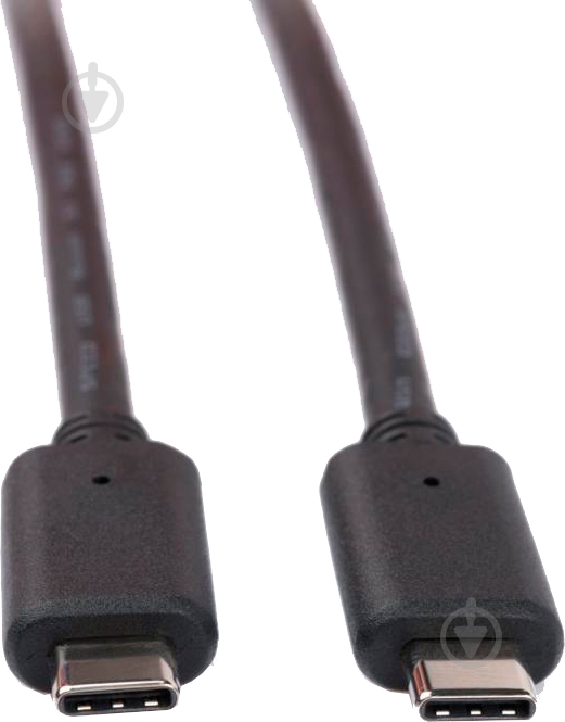 Дата-кабель Vinga USB Type-C – USB 3.1 1 м черный (USBCMCM01-1.0) - фото 1