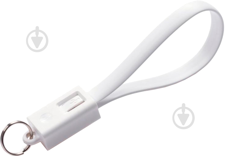 Дата-кабель Vinga USB 2.0 AM – Lightning 0,215 м білий (USBAMLightning-0.215) - фото 2