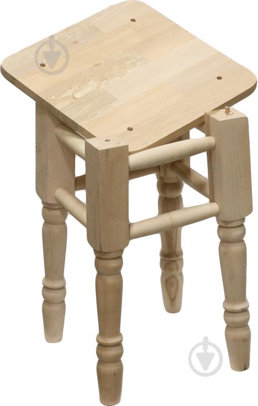 УЦЕНКА! Табурет 141499(110419) коричневый/бук - фото 2