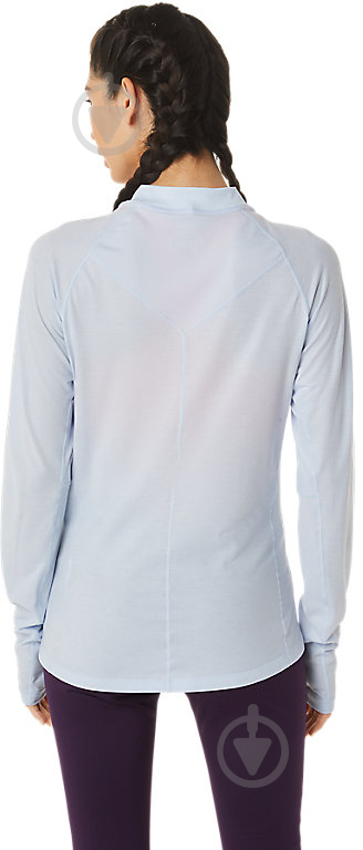 Футболка Asics WINTER RUN LS TOP 2012C387-400 р.XL блакитний - фото 2