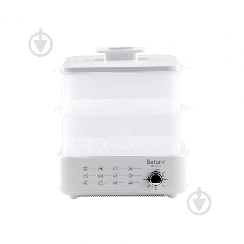 УЦЕНКА! Пароварка Saturn ST-EC1187 (УЦ №2865) - фото 1 УЦЕНКА! Пароварка Saturn ST-EC1187 (УЦ №2865) - фото 1