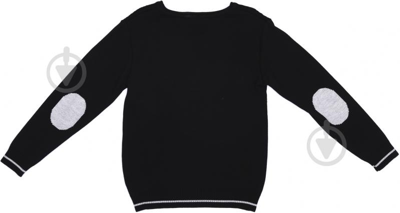 Джемпер для мальчика р.140 черный 1278 - фото 3