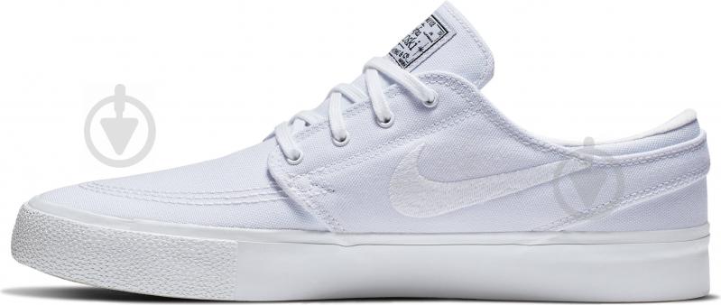 Кросівки чоловічі демісезонні Nike SB ZOOJANOSKI CNVS RM AR7718-100 р.43 білі - фото 6