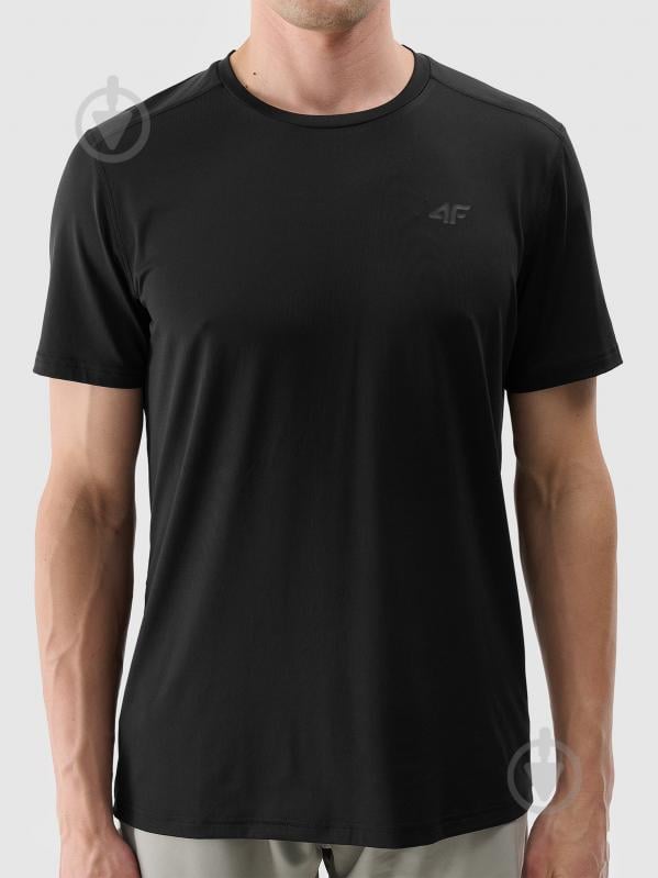 Футболка 4F TSHIRT FNK M1343 4FWSS25TFTSM1343-20S р.XL черный - фото 5