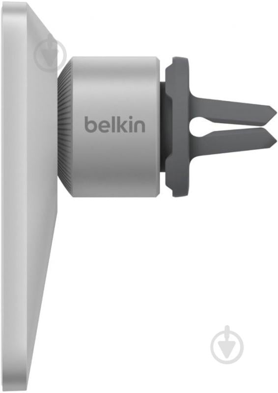 Автодержатель Car Vent Mount PRO MagSafe для iPhone 12 Belkin WIC002BTGR серебро - фото 8