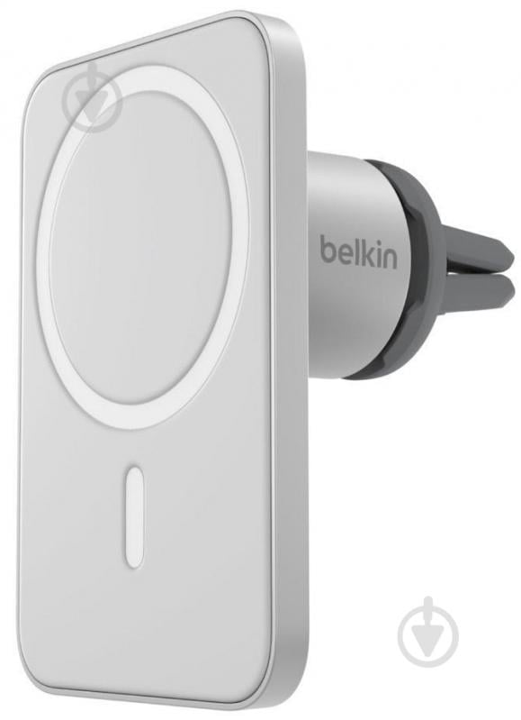 Автодержатель Car Vent Mount PRO MagSafe для iPhone 12 Belkin WIC002BTGR серебро - фото 1