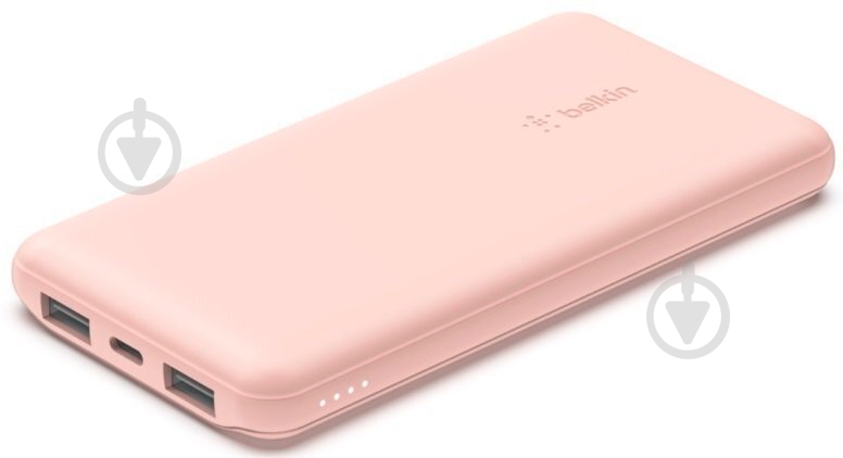 Повербанк Belkin USB Type C 10000 mAh pink (BPB011BTRG) - фото 1