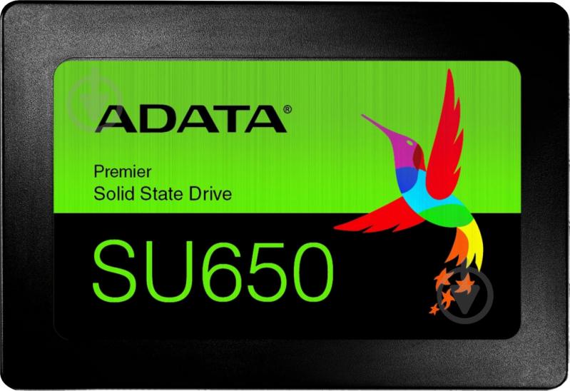 SSD-накопитель ADATA Ultimate SU650 120GB 2,5" SATA III NAND TLC (ASU650SS-120GT-R) - фото 1