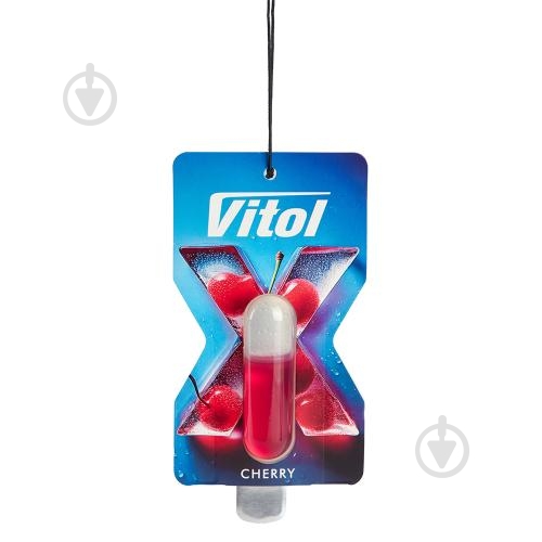 Ароматизатор на дзеркало Vitol X-Fresh Cherry 4 мл - фото 3