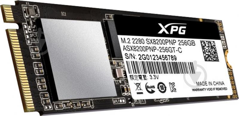 SSD-накопитель ADATA XPG SX8200 Pro 256GB M.2 PCI Express 3.0 x4 NAND TLC (ASX8200PNP-256GT-C) - фото 5