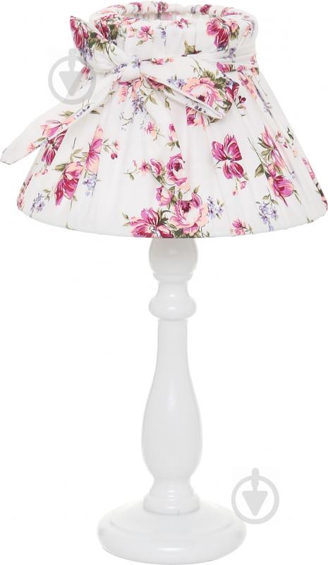 Настольная лампа декоративная Arte Lamp Bambina 1x40 Вт E14 белый A7020LT-1WH - фото 1