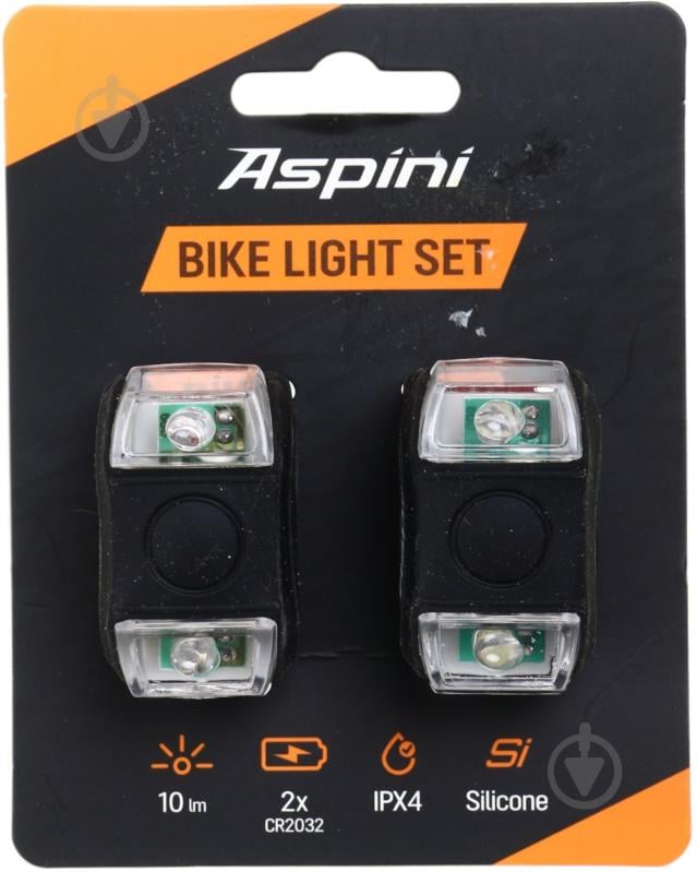 Набор фонарей Aspini 10 Lm SL-10-10-BLK - фото 5 Набор фонарей Aspini 10 Lm SL-10-10-BLK - фото 5
