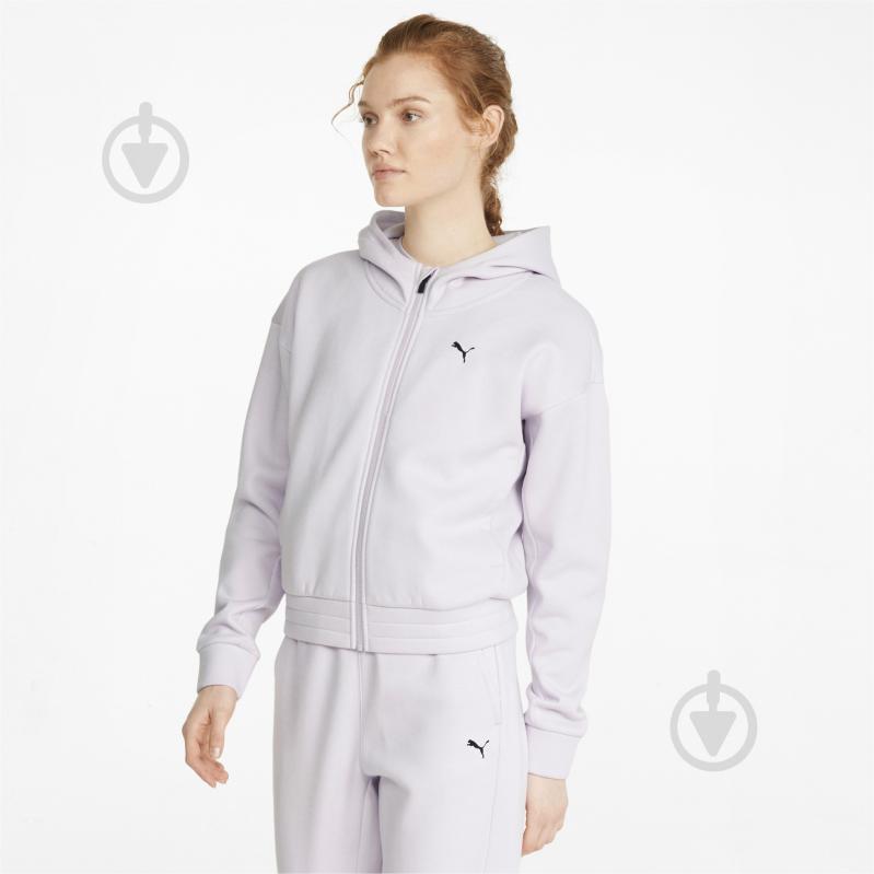 Джемпер Puma Train Favorite Fleece FZ 52026317 р.L світло-фіолетовий - фото 1