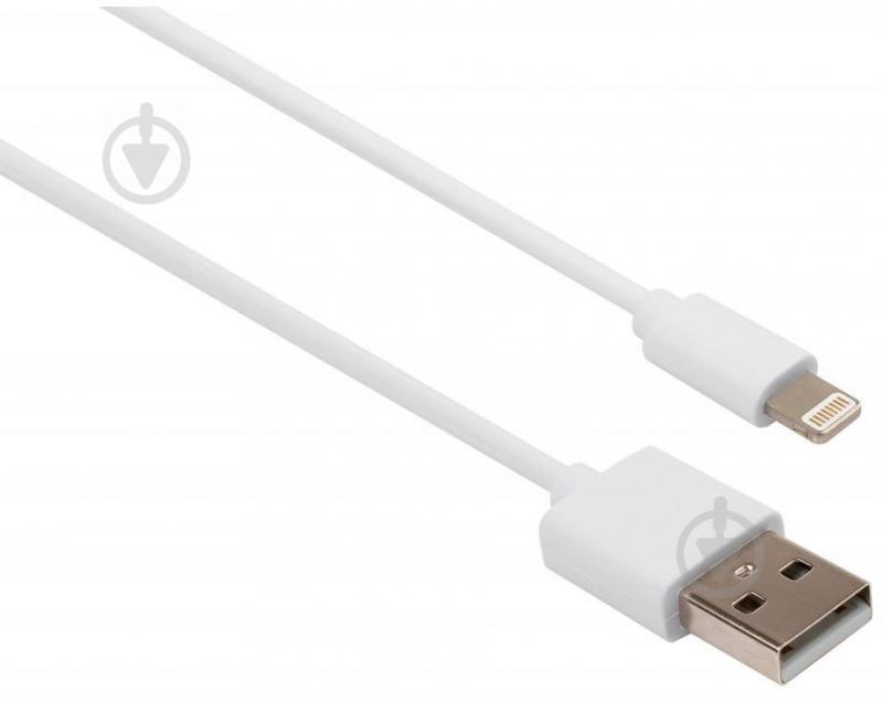 Дата-кабель Vinga USB 2.0 AM – Lightning 1 м білий (VCPDCL1W) - фото 2