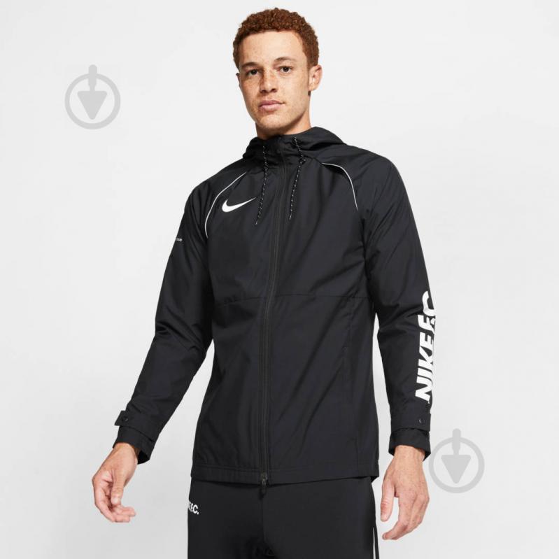 Ветровка мужская Nike M NK FC AWF JKT AR8552-010 р.L черная - фото 2