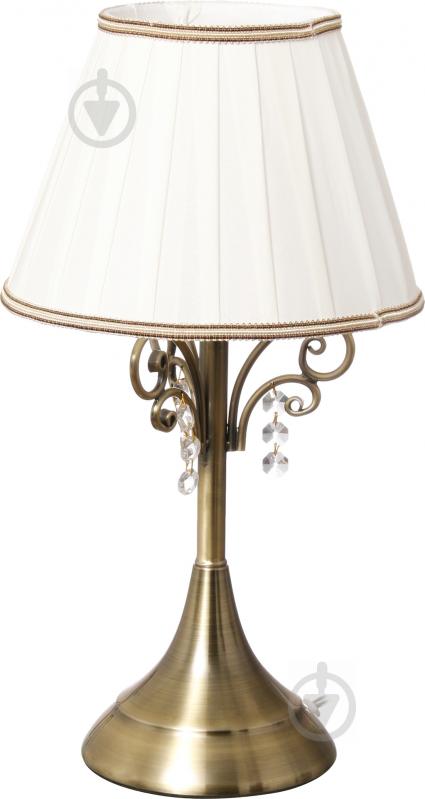 Настольная лампа декоративная Arte Lamp Fabbro 1x60 Вт E14 A2079LT-1AB - фото 1