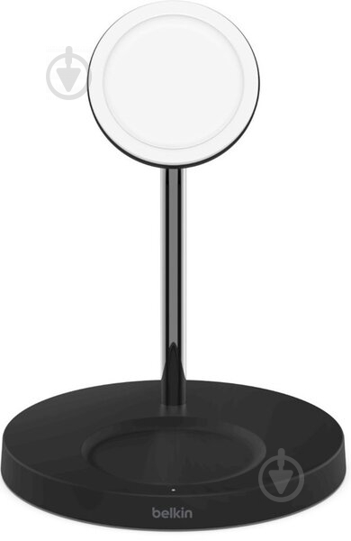 Бездротовий зарядний пристрій Belkin MagSafe 2-in-1 Wireless Charger black - фото 1