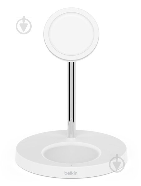 Бездротовий зарядний пристрій Belkin MagSafe 2-in-1 Wireless Charger white - фото 1