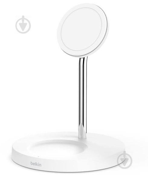 Бездротовий зарядний пристрій Belkin MagSafe 2-in-1 Wireless Charger white - фото 2