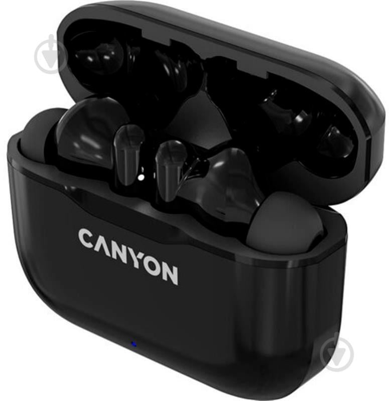 Наушники Canyon TWS-3 black (CNE-CBTHS3B) - фото 2 Наушники Canyon TWS-3 black (CNE-CBTHS3B) - фото 2