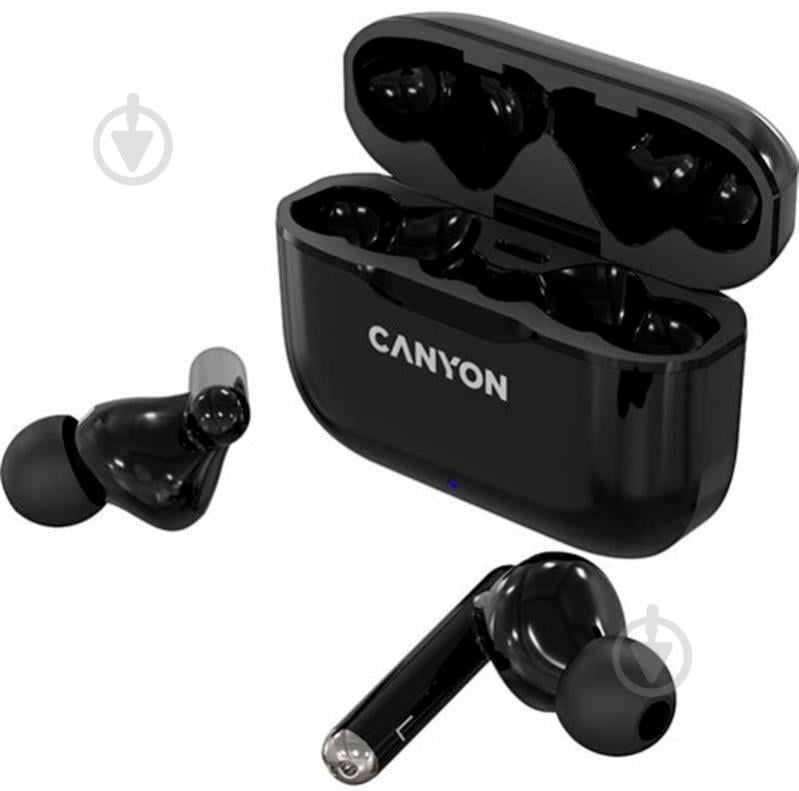 Наушники Canyon TWS-3 black (CNE-CBTHS3B) - фото 3 Наушники Canyon TWS-3 black (CNE-CBTHS3B) - фото 3