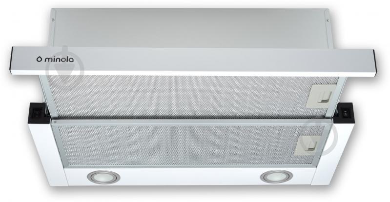 Вытяжка Minola HTL 6612 WH 1000 LED телескопическая - фото 1