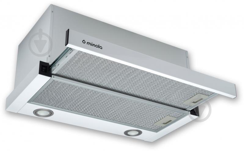 Вытяжка Minola HTL 6612 WH 1000 LED телескопическая - фото 2