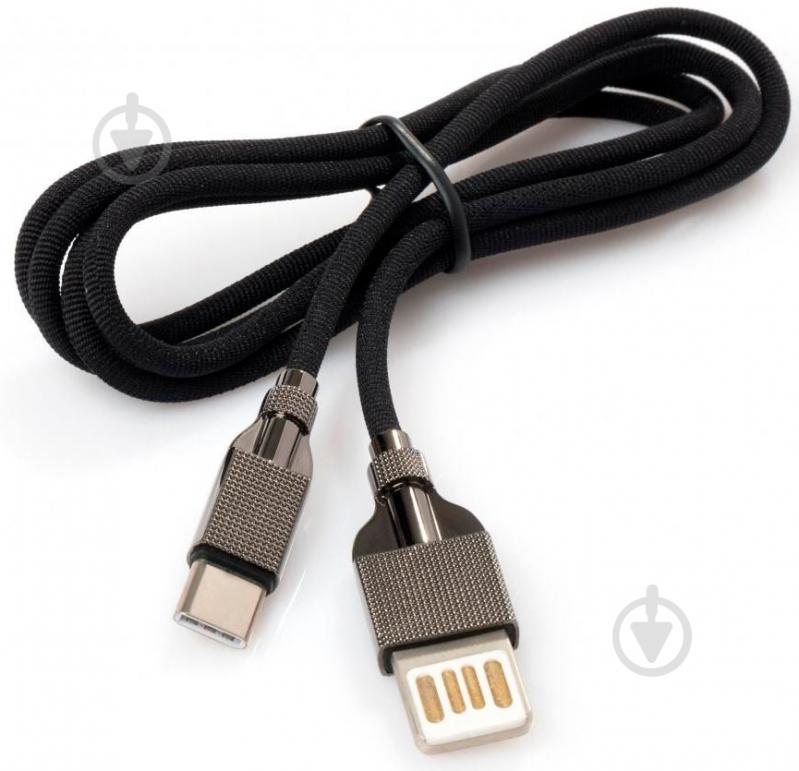 Дата-кабель Vinga USB 2.0 AM – Type-C 1 м черный (VCPDCTC2SNB1BK) - фото 3