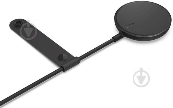 Бездротовий зарядний пристрій Belkin Magnetic Portable iPhone 12 Wireless Charger (Без зарядного пристрою) black - фото 1