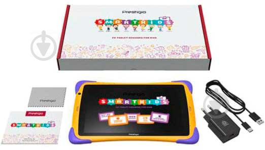 Планшет Prestigio Smartkids UP 10,1 1/16GB Wi-Fi orange/violet (PMT3104_WI_D_EU) - фото 15