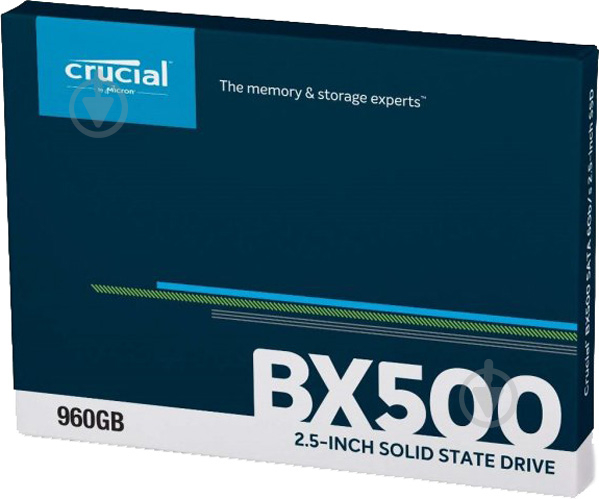 SSD-накопичувач Micron BX500 960GB 2,5" SATA III 3D NAND (CT960BX500SSD1) - фото 5