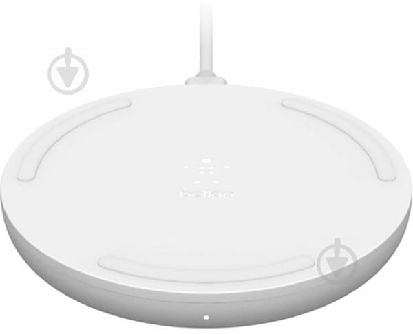 Бездротовий зарядний пристрій Belkin Pad Wireless Charging Qi white - фото 3